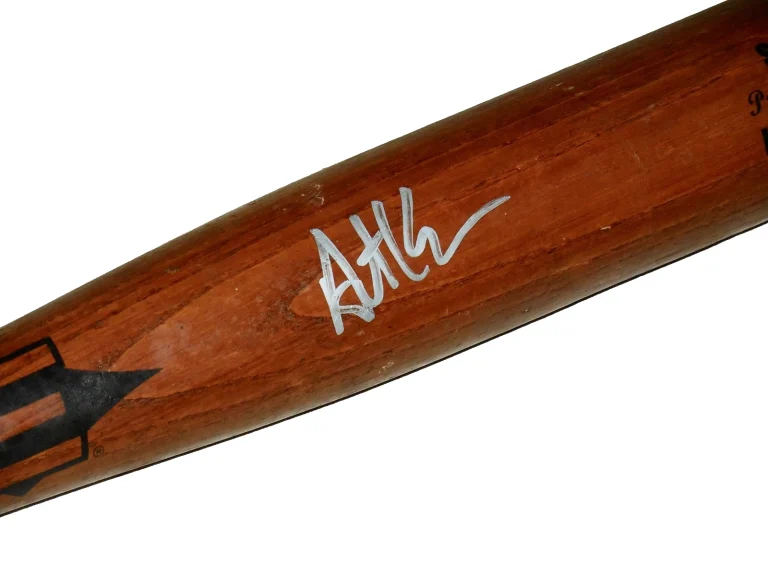 AUSTIN KEARNS AUTOGRAPHED BAT (CINCINNATI REDS) - Spring Training Used Bat!