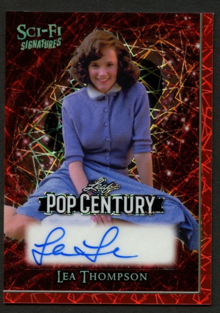 Lea Thompson signed autograph 2026 Leaf Pop Century Sci-Fi Signatures Card 1/1