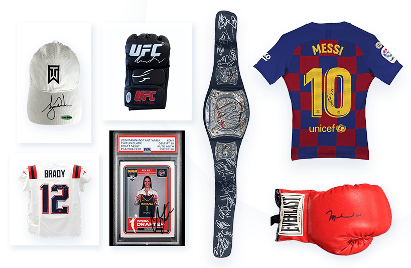 authentic sports memorabilia