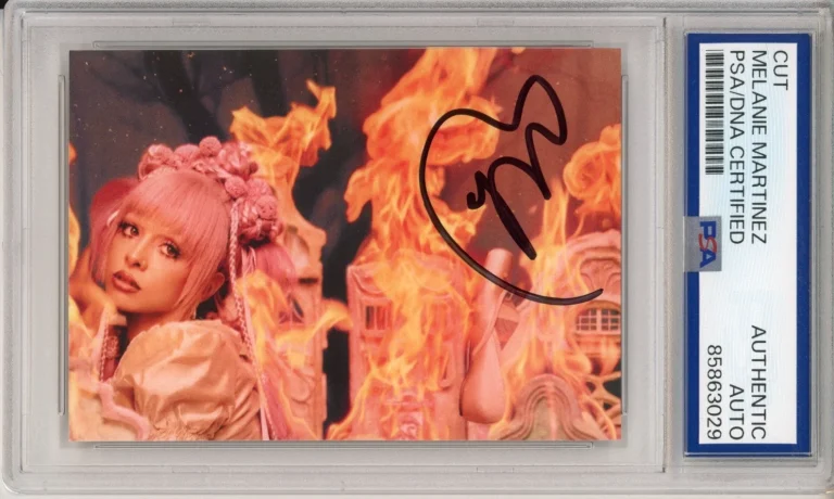 Melanie Martinez Hades SIGNED Album Cover Picture Card PSA DNA COA Autograph