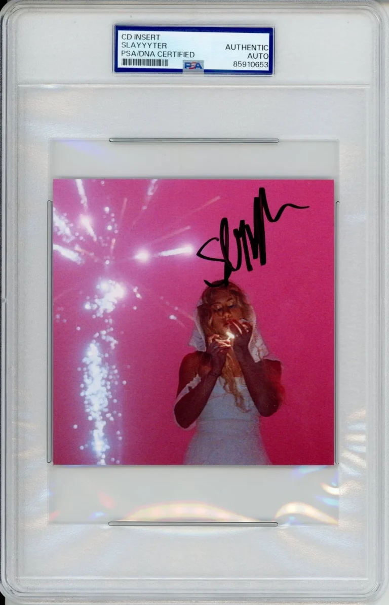 Slayyyter SIGNED Wor$t Girl In America Autograph Album CD Card PSA DNA COA AUTO
