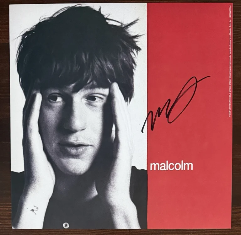 Malcolm Todd SIGNED Do That Again Album Card & White Vinyl PSA DNA COA Autograph