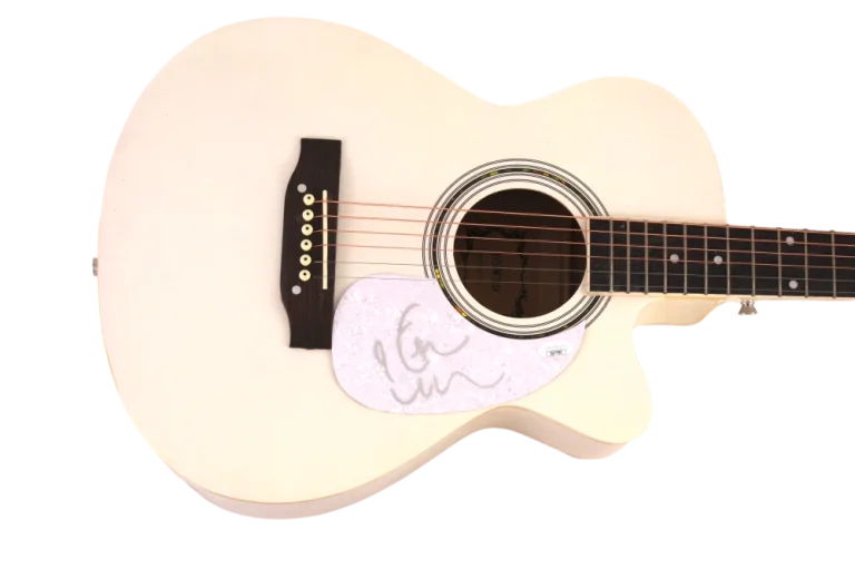 KEITH URBAN SIGNED AUTOGRAPH FULL SIZE ACOUSTIC GUITAR - THE RANCH STUD W/ JSA