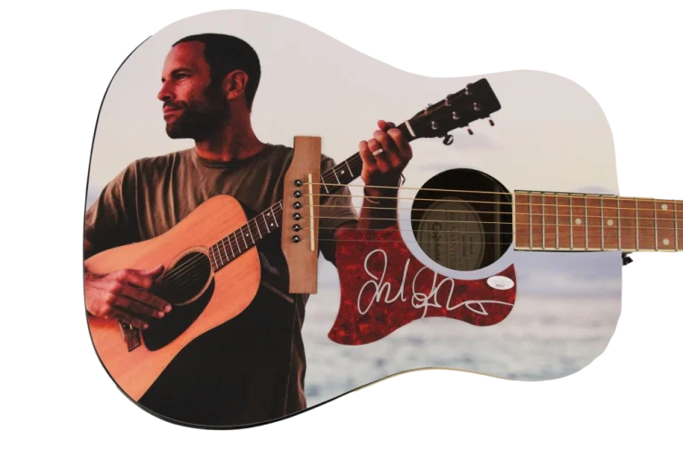 JACK JOHNSON SIGNED AUTOGRAPH 1/1 GIBSON EPIPHONE GUITAR IN BETWEEN DREAMS JSA