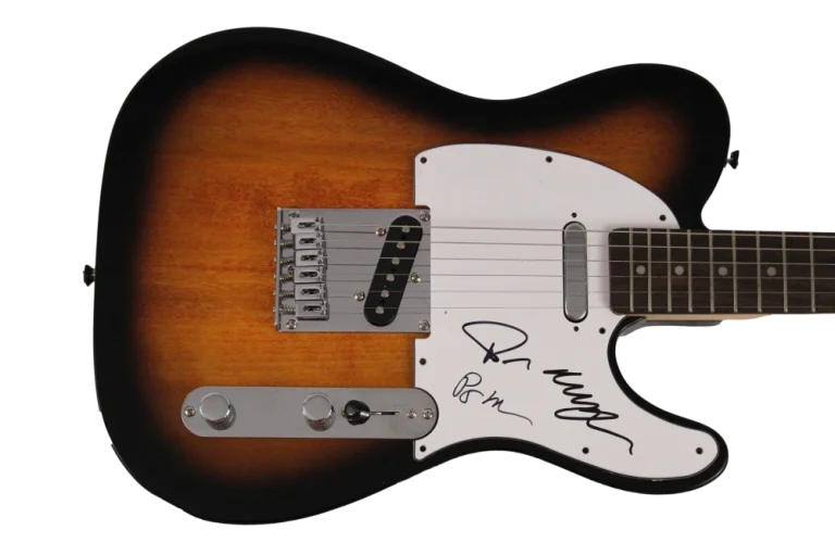 TREY ANASTASIO MIKE GORON PAGE MCCONNELL PHISH SIGNED AUTOGRAPH FENDER GUITAR JS