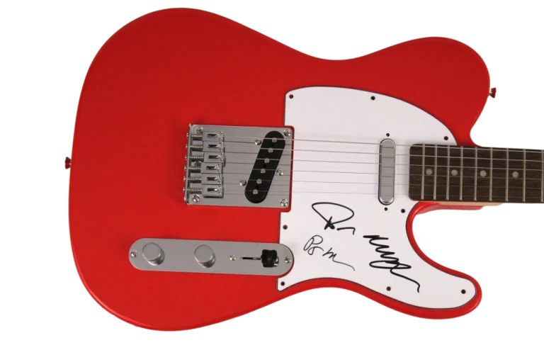 TREY ANASTASIO, MIKE, PAGE PHISH SIGNED AUTOGRAPH FENDER TELECASTER GUITAR JSA