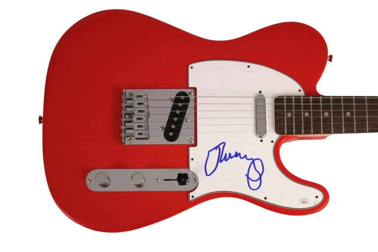 JOHN COUGAR MELLENCAMP SIGNED AUTOGRAPH FENDER TELECASTER ELECTRIC GUITAR W/ JSA