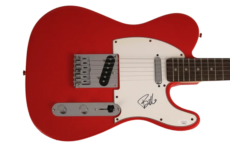 BILLIE JOE ARMSTRONG SIGNED AUTOGRAPH FENDER TELECASTER GUITAR GREENDAY RARE JSA