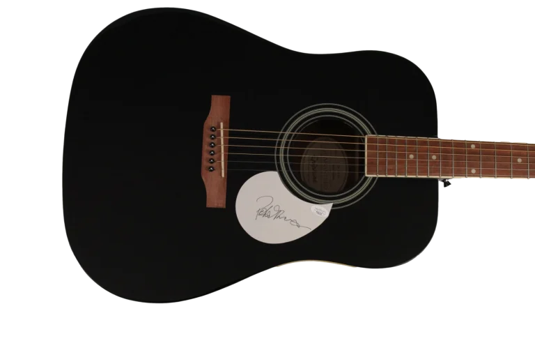 PETER FRAMPTON SIGNED AUTOGRAPH GIBSON EPIPHONE ACOUSTIC GUITAR COMES ALIVE JSA