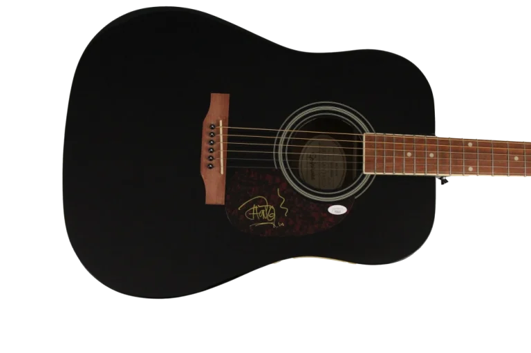 TOMMY CHONG SIGNED AUTOGRAPH GIBSON EPIPHONE ACOUSTIC GUITAR CHEECH & CHONG JSA