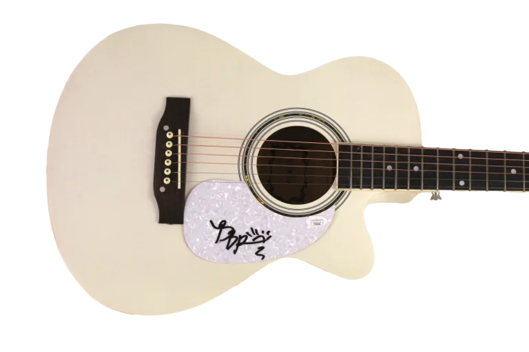 BLANCO BROWN SIGNED AUTOGRAPH FULL SIZE ACOUSTIC GUITAR - THE GIT UP STAR W/ JSA