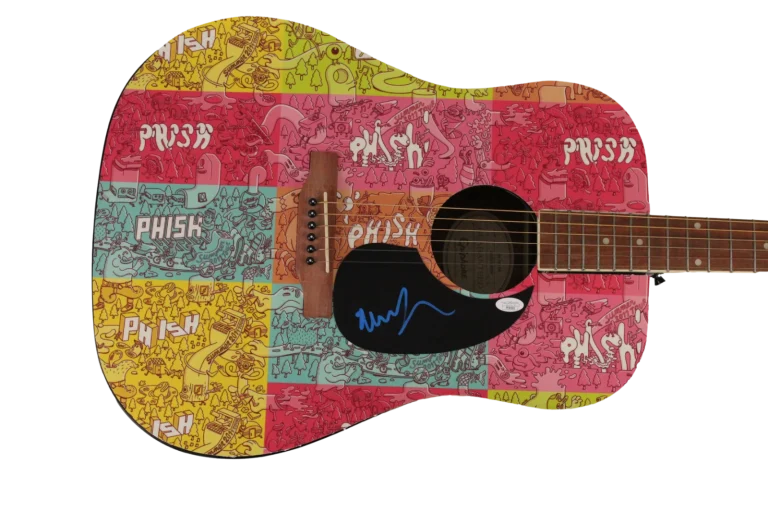 MIKE GORDON SIGNED AUTOGRAPH CUSTOM 1/1 GIBSON EPIPHONE GUITAR - PHISH HOIST JSA