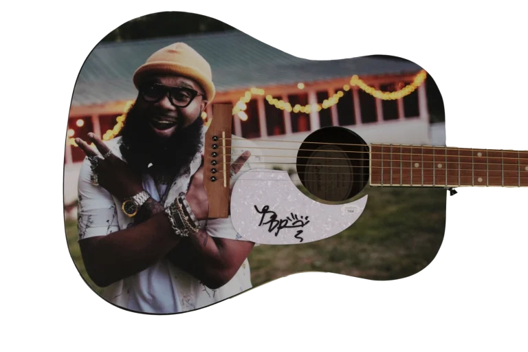 BLANCO BROWN SIGNED AUTOGRAPH CUSTOM GIBSON EPIPHONE GUITAR - 1/1 THE GIT UP JSA