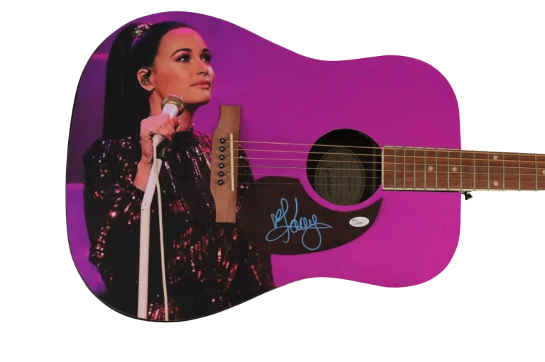 KACEY MUSGRAVES SIGNED AUTOGRAPH CUSTOM 1/1 GIBSON EPIPHONE GUITAR - RARE!! JSA