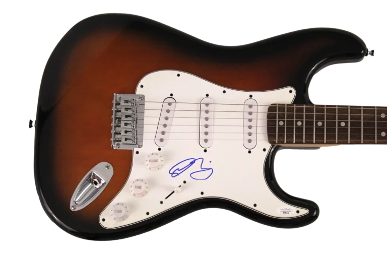 JOEL ZIMMERMAN DEADMAU5 SIGNED AUTOGRAPH FULL SIZE FENDER ELECTRIC GUITAR W/ JSA