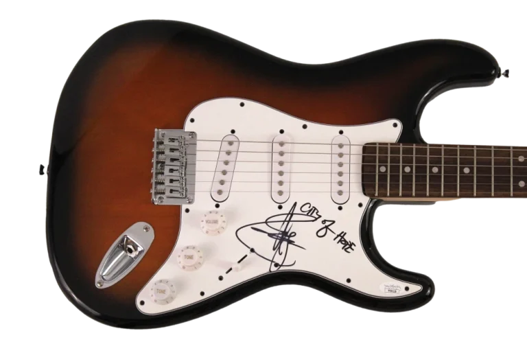 ARNEL PINEDA SIGNED AUTOGRAPH FULL SIZE FENDER ELECTRIC GUITAR - JOURNEY W/ JSA