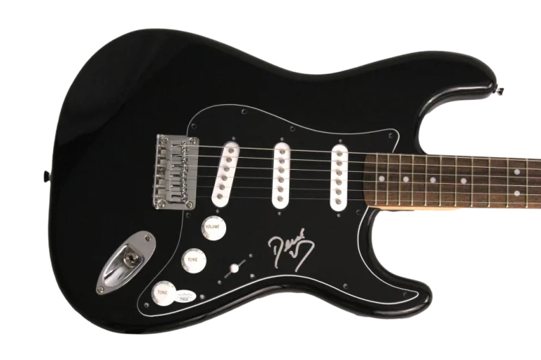 DEREK TRUCKS ALLMAN BROTHERS BAND SIGNED AUTOGRAPH B FENDER ELECTRIC GUITAR JSA