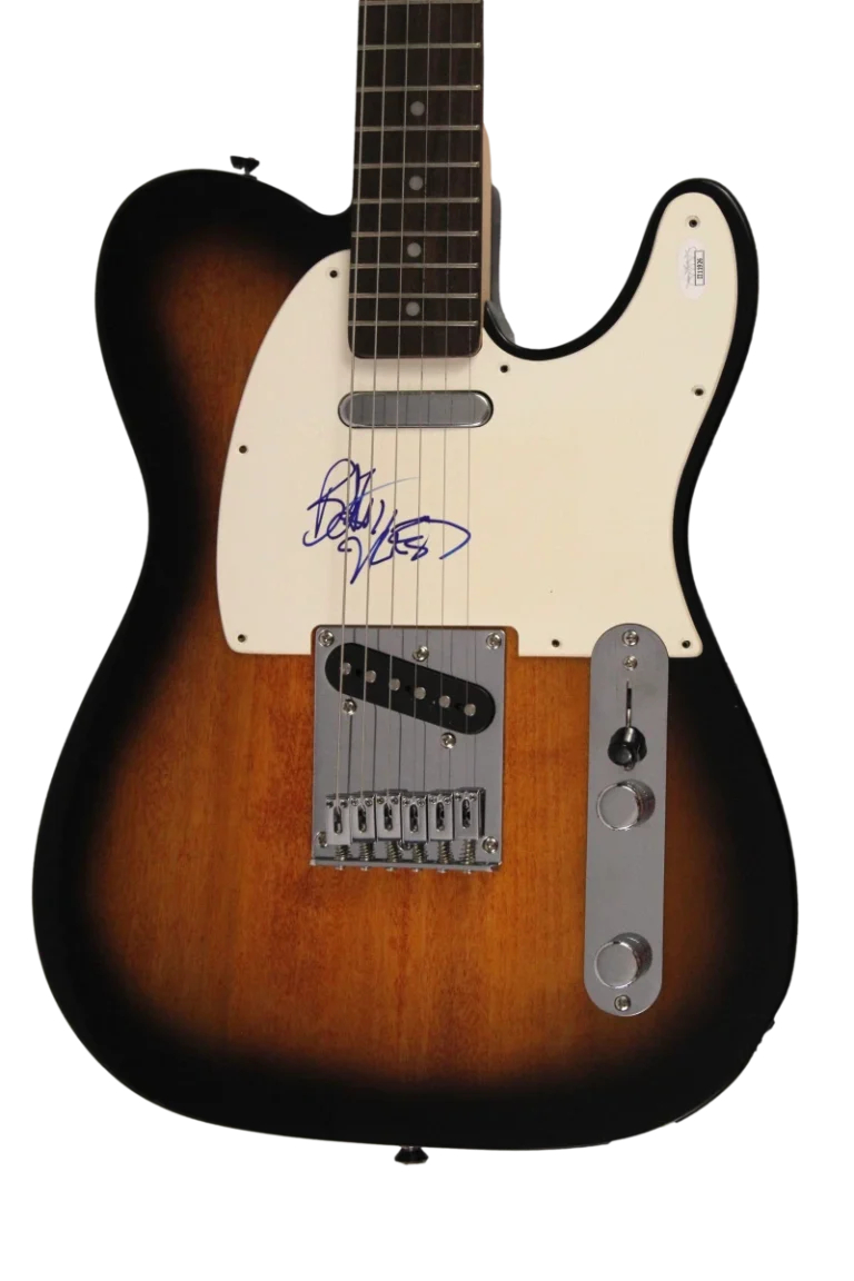BOB WEIR SIGNED AUTOGRAPH FENDER TELECASTER GUITAR - THE GRATEFUL DEAD W/ JSA