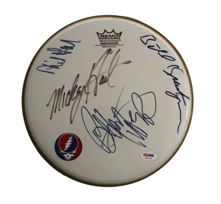GRATEFUL DEAD BAND (X4) SIGNED AUTOGRAPH 10