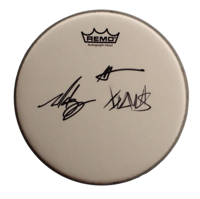 BLINK-182 FULL BAND SIGNED AUTOGRAPH 10