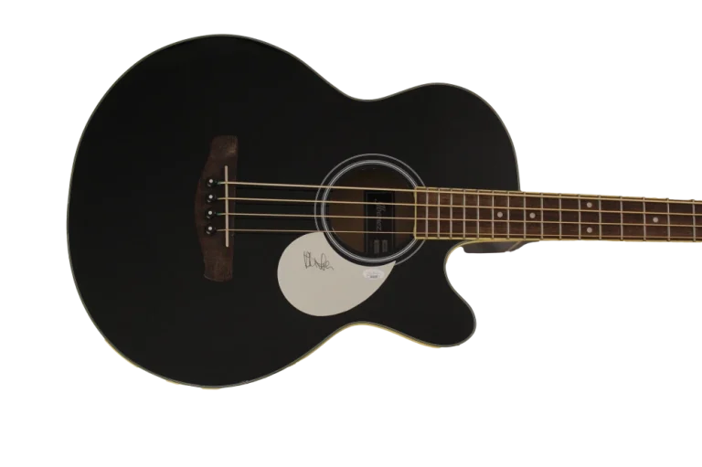 PHIL LESH SIGNED AUTOGRAPH IBANEZ ACOUSTIC BASS GUITAR - GRATEFUL DEAD W/ JSA