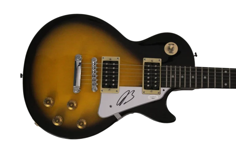 JOE BONAMASSA SIGNED AUTOGRAPH GIBSON EPIPHONE LES PAUL GUITAR BLUES ICON JSA