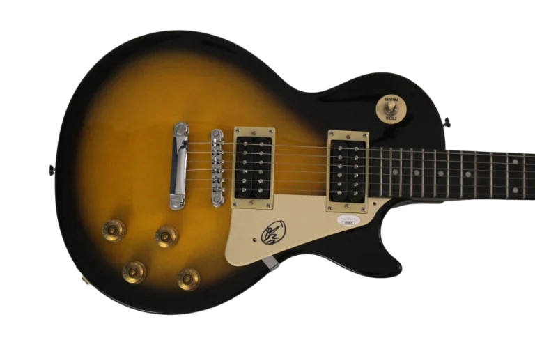 BRANDON TAZ NIEDERAUER SIGNED AUTOGRAPH GIBSON EPIPHONE LES PAUL GUITAR  JSA COA