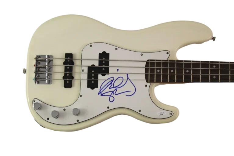 BILLY SHEEHAN SIGNED AUTOGRAPH FENDER ELECTRIC BASS GUITAR . LEGEND w/ JSA COA