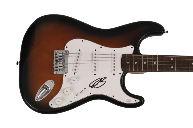 JOE BONAMASSA SIGNED AUTOGRAPH FULL SIZE FENDER ELECTRIC GUITAR - BLUES JSA COA