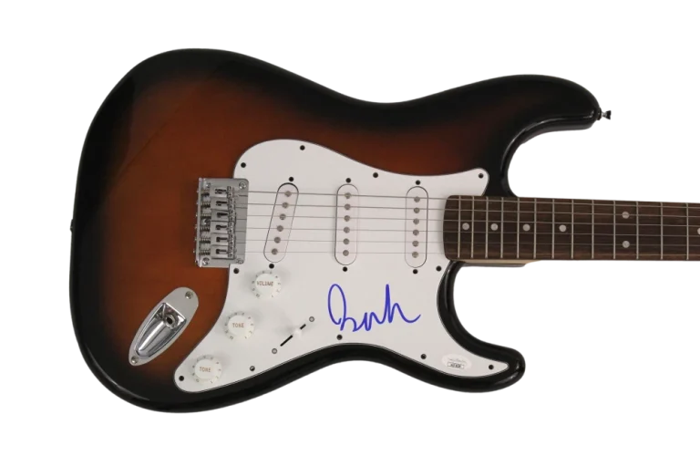 BECK SIGNED AUTOGRAPH FULL SIZE FENDER ELECTRIC GUITAR - ODELAY RARE W/ JSA COA