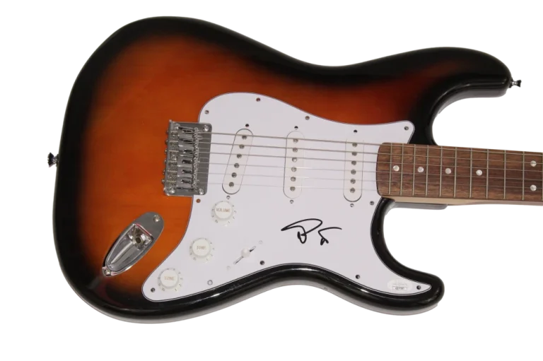 TREY ANASTASIO SIGNED AUTOGRAPH FULL SIZE FENDER ELECTRIC GUITAR - PHISH W/ JSA