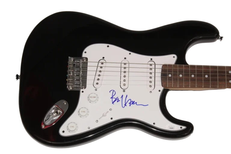 BEN HARPER SIGNED AUTOGRAPH FULL SIZE BLACK FENDER ELECTRIC GUITAR RARE! JSA COA