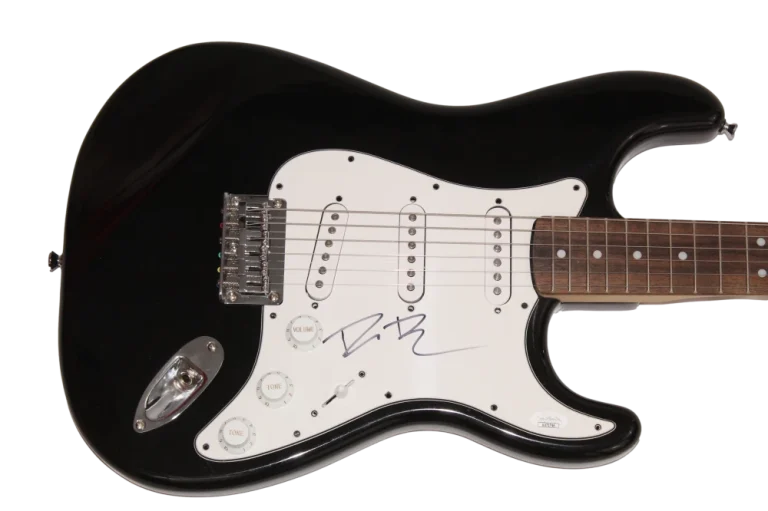 DIERKS BENTLEY SIGNED AUTOGRAPH B FENDER ELECTRIC GUITAR MODERN DAY DRIFTER JSA