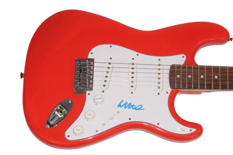 COLTER WALL SIGNED AUTOGRAPH FENDER ELECTRIC GUITAR COUNTRY MUSIC STUD JSA COA