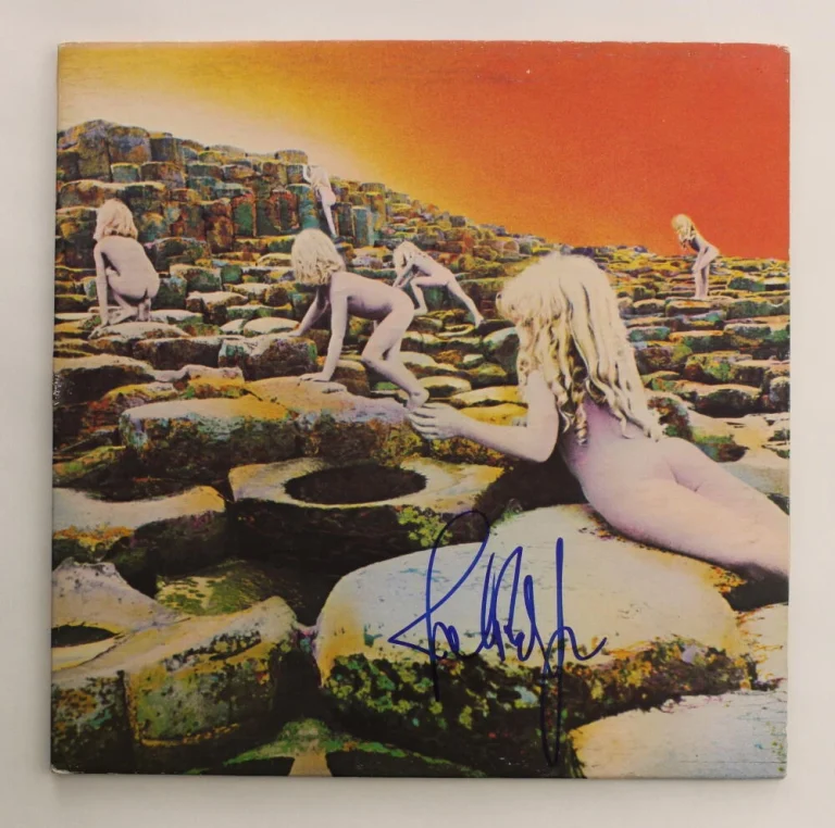 JOHN PAUL JONES SIGNED AUTOGRAPH ALBUM VINYL RECORD - LED ZEPPELIN RARE! JSA COA