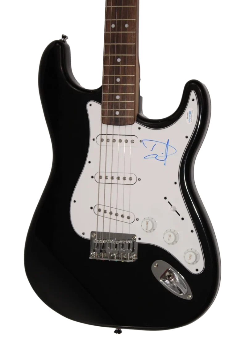 DAVE GROHL SIGNED AUTOGRAPH FULL SIZE FENDER ELECTRIC GUITAR FOO FIGHTERS ACOA