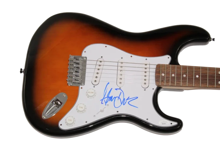 ADAM DURITZ SIGNED AUTOGRAPH FENDER ELECTRIC GUITAR - COUNTING CROWS W/ JSA COA