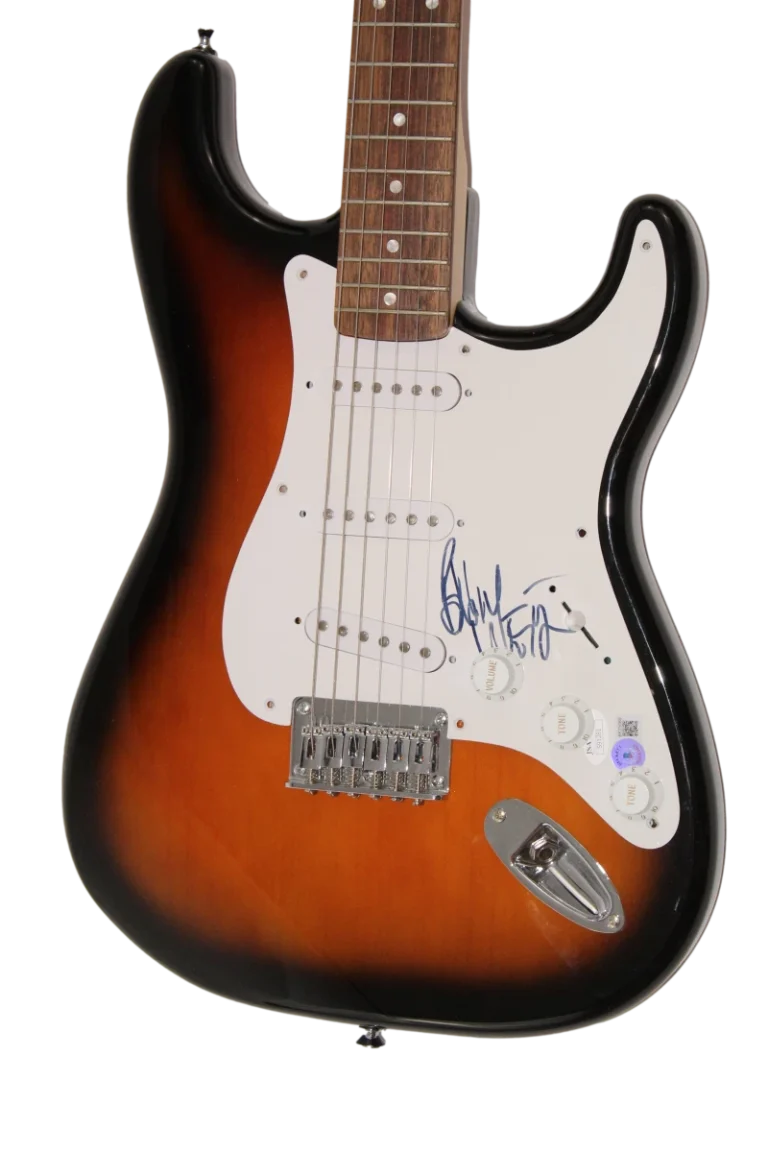 BOB WEIR SIGNED AUTOGRAPH FULL SIZE FENDER ELECTRIC GUITAR GRATEFUL DEAD JSA BAS