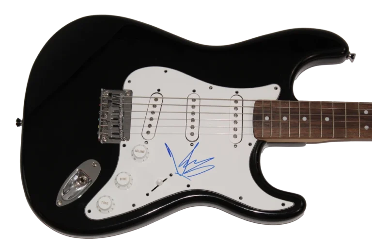 CHRIS CORNELL SIGNED AUTOGRAPH BLK FENDER GUITAR SOUNDGARDEN AUDIOSLAVE JSA COA