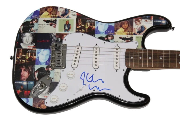 KEITH URBAN SIGNED AUTOGRAPH FULL SIZE CUSTOM 1/1 FENDER ELECTRIC GUITAR JSA COA