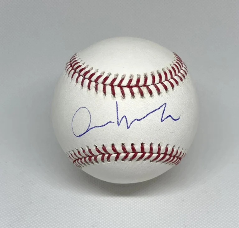 OSCAR ISAAC SIGNED AUTOGRAPH OMLB BASEBALL BALL - POE DAMERON STAR WARS JSA COA