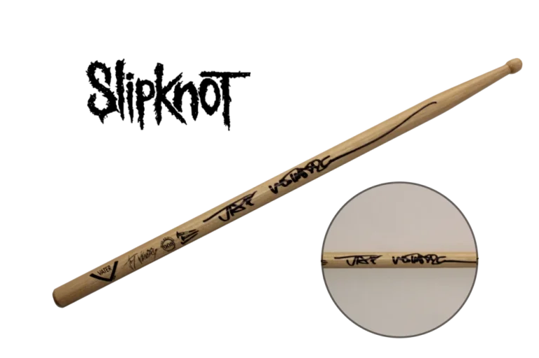 JAY WEINBERG SIGNED AUTOGRAPH DRUMSTICK - SLIPKNOT DRUMMER w/ JSA COA