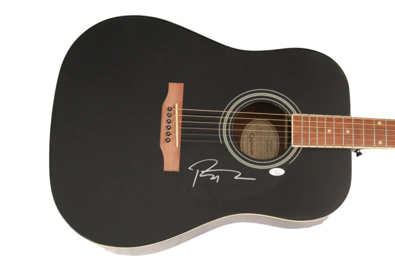 ROB THOMAS SIGNED AUTOGRAPH GIBSON EPIPHONE ACOUSTIC GUITAR MATCHBOX TWENTY JSA