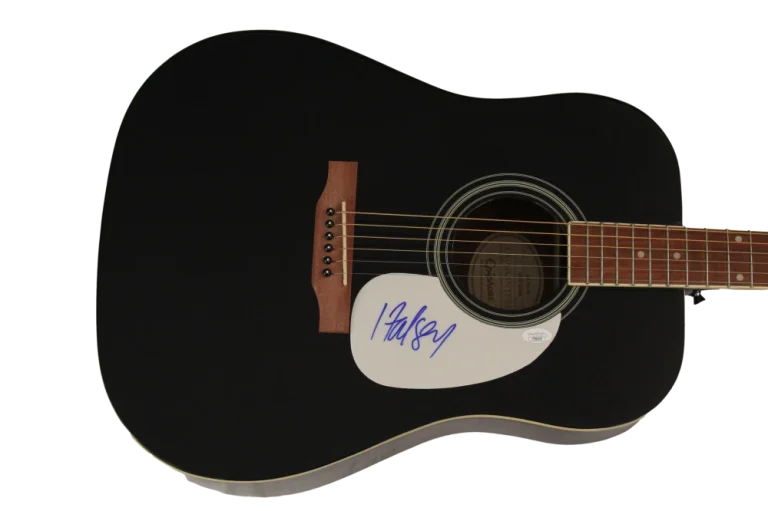 HALSEY SIGNED AUTOGRAPH GIBSON EPIPHONE ACOUSTIC GUITAR - BADLANDS W/ JSA COA