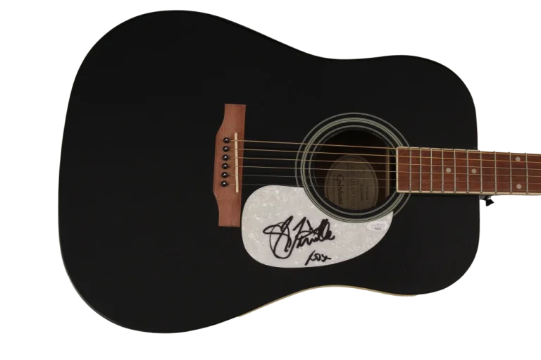 TENILLE TOWNES SIGNED AUTOGRAPH GIBSON EPIPHONE ACOUSTIC GUITAR - RARE! JSA COA