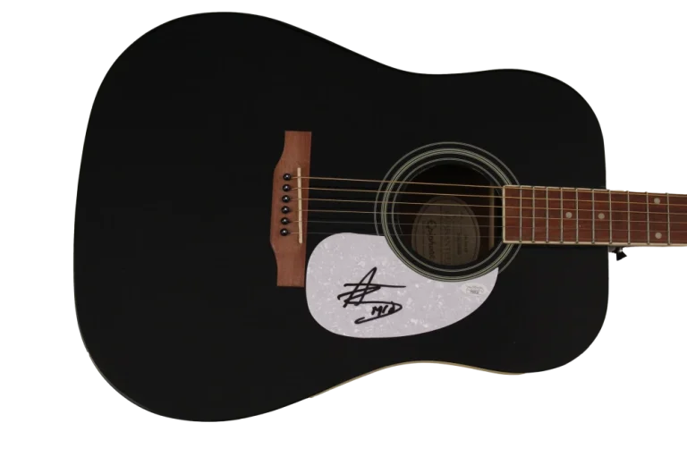 MITCHELL TENPENNY SIGNED AUTOGRAPH GIBSON EPIPHONE ACOUSTIC GUITAR RARE JSA COA