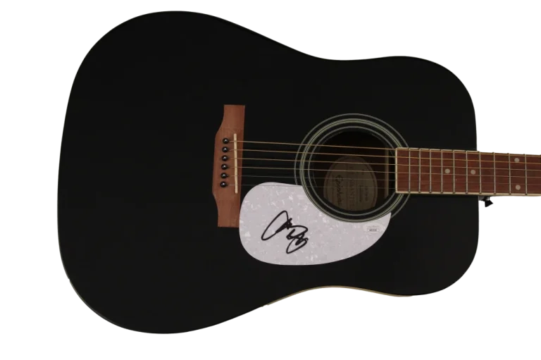 CHRIS YOUNG SIGNED AUTOGRAPH GIBSON EPIPHONE ACOUSTIC GUITAR COUNTRY MUSIC JSA