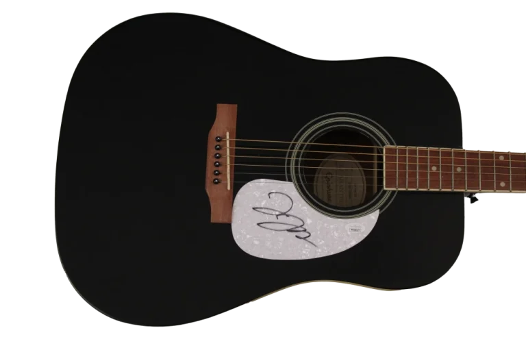JESSIE JAMES DECKER SIGNED AUTOGRAPH FULL SIZE GIBSON EPIPHONE GUITAR W/ JSA COA