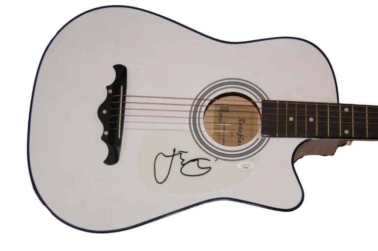JOHN COUGAR MELLENCAMP SIGNED AUTOGRAPH ACOUSTIC GUITAR - SCARECROW JSA COA