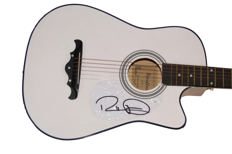 RUSSELL DICKERSON SIGNED AUTOGRAPH FULL SIZE ACOUSTIC GUITAR YOURS w/ JSA COA
